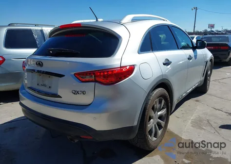 2017 Infiniti Qx70 z USA, uszkodzony, nr VIN JN8CS1MWXHM411376